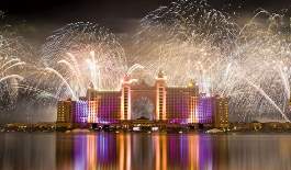 Fireworks at Atlantis, Palm Dubai - Apply Dubai Visa